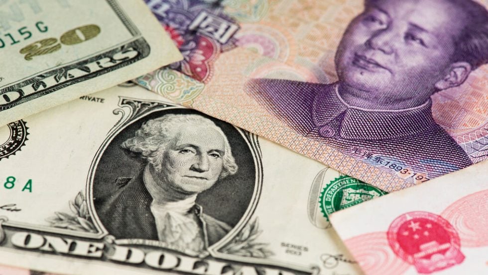 dollars - yuan